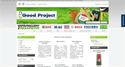 Desktop Screenshot of goodproject.pl