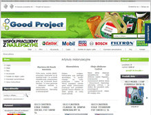 Tablet Screenshot of goodproject.pl